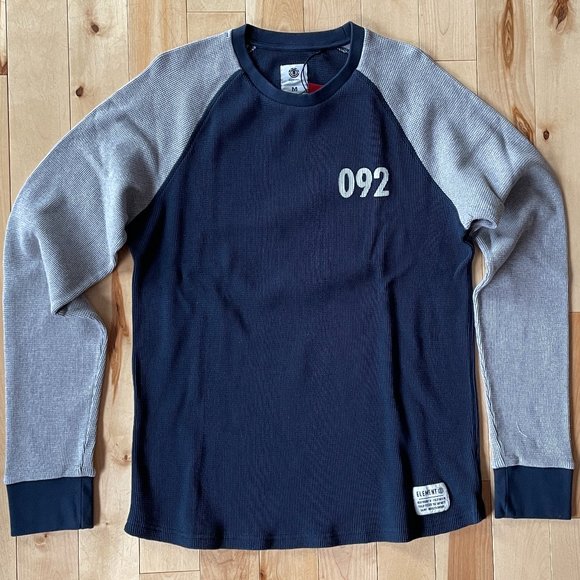 Men's Heavyweight Waffle Knit Crew Neck - Picture 1 of 2